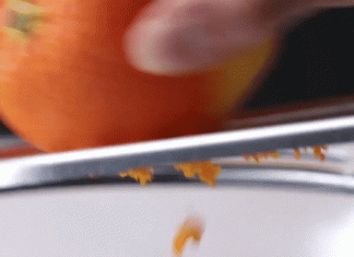 Bánh cheesecake cam