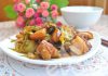 Braised melon meat