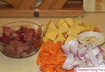 Beef stew with potatoes