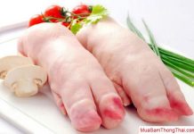 German style stewed pork leg