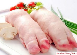 German style stewed pork leg