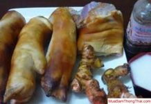 Imitation plow stewed hoof