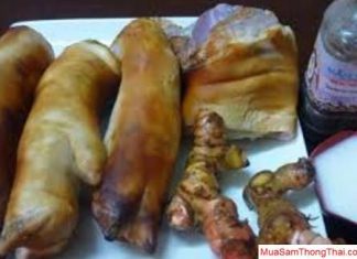 Imitation plow stewed hoof