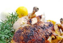 Whole rotisserie chicken