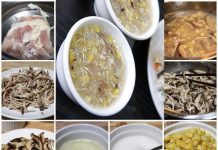 Chicken soup with sweet corn