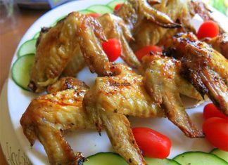 Cánh gà chiên mắm