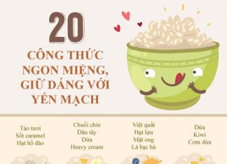 Gợi ý thực phẩm ngon miệng ăn kèm yến mạch không gây tăng cân