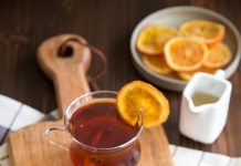 Trà mật ong cam