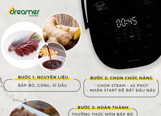 BẮP BÒ LUỘC XÌ DẦU