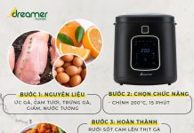 SALAD ỨC GÀ SỐT CAM