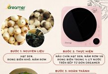 SEAWEED AND LOTUS SEED SOUP USING DREAMER IH COOKTOP