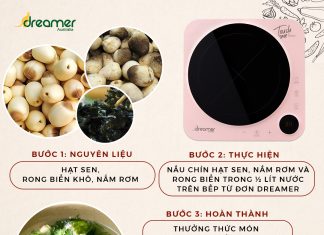 SEAWEED AND LOTUS SEED SOUP USING DREAMER IH COOKTOP