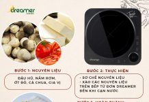 SPICY TOFU WITH MUSHROOM SAUCE