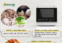 GRILLED OCTOPUS SATE USING STEAM AIR FRYER DKA-SAF118W