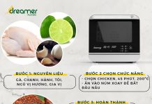 ROASTED CHICKEN WITH CHILI SALT USING STEAM AIR FRYER DKA-SAF118W