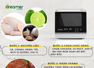 ROASTED CHICKEN WITH CHILI SALT USING STEAM AIR FRYER DKA-SAF118W