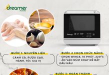 FRIED CHICKEN WITH GARLIC SAUCE USING STEAM AIR FRYER DKA-SAF118W