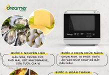 GRILLED OYSTERS WITH CHEESE QUAIL EGGS USING STEAM AIR FRYER DKA-SAF118W