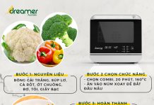 GRILLED VEGETABLES WITH GARLIC BUTTER USING STEAM AIR FRYER DKA-SAF118W