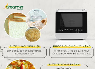 SHAPED CAKE VEGETARIAN COTTON SCRUB USING STEAM AIR FRYER DKA-SAF118W