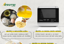 ALMOND TILE CAKE USING STEAM AIR FRYER DKA-SAF118W