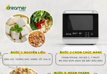 STEAMED TOFU WITH SOY SAUCE USING STEAM AIR FRYER DKA-SAF118W