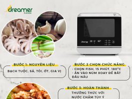 bạch tuộc nướng sa tế