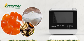 COMBINED MOON CAKE USING STEAM AIR FRYER DKA-SAF118W